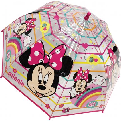 Detský manuálny dáždnik Minnie 45 cm