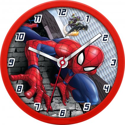 Nástenné hodiny Spiderman