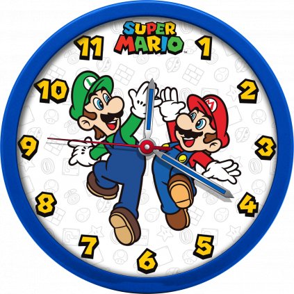 Nástenné hodiny Super Mario