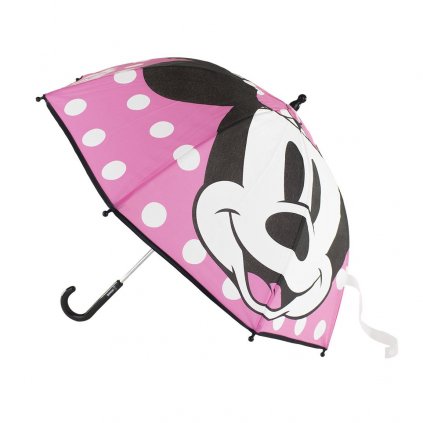 Detský manuálny dáždnik Minnie Pink
