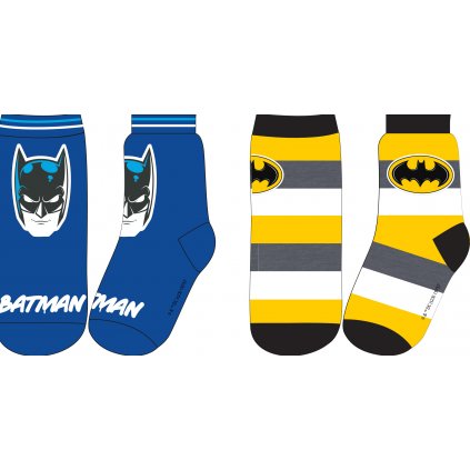 Detské ponožky Batman II, 2-balenie