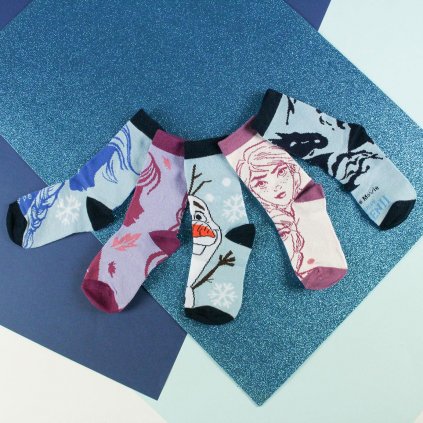 Detské ponožky v darčekovom balení Frozen