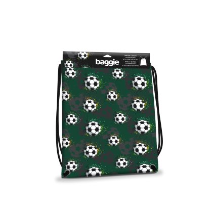 football green&black gym bag