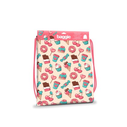 chocolate lolipop cherry gym bag