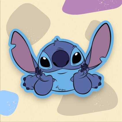 Hebký vankúšik Lilo & Stitch 3D ll