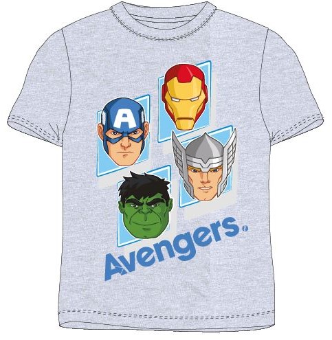 Marvel Avengers Tričko Avengers sivé Veľkosť: 128