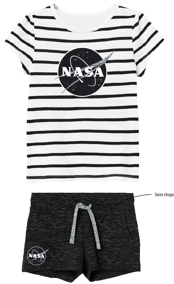 Letný set NASA Veľkosť: 152