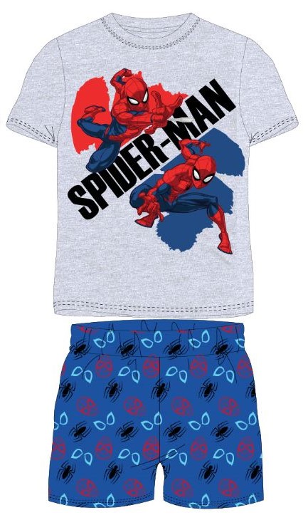 Detské pyžamo Spiderman sivé Veľkosť: 104