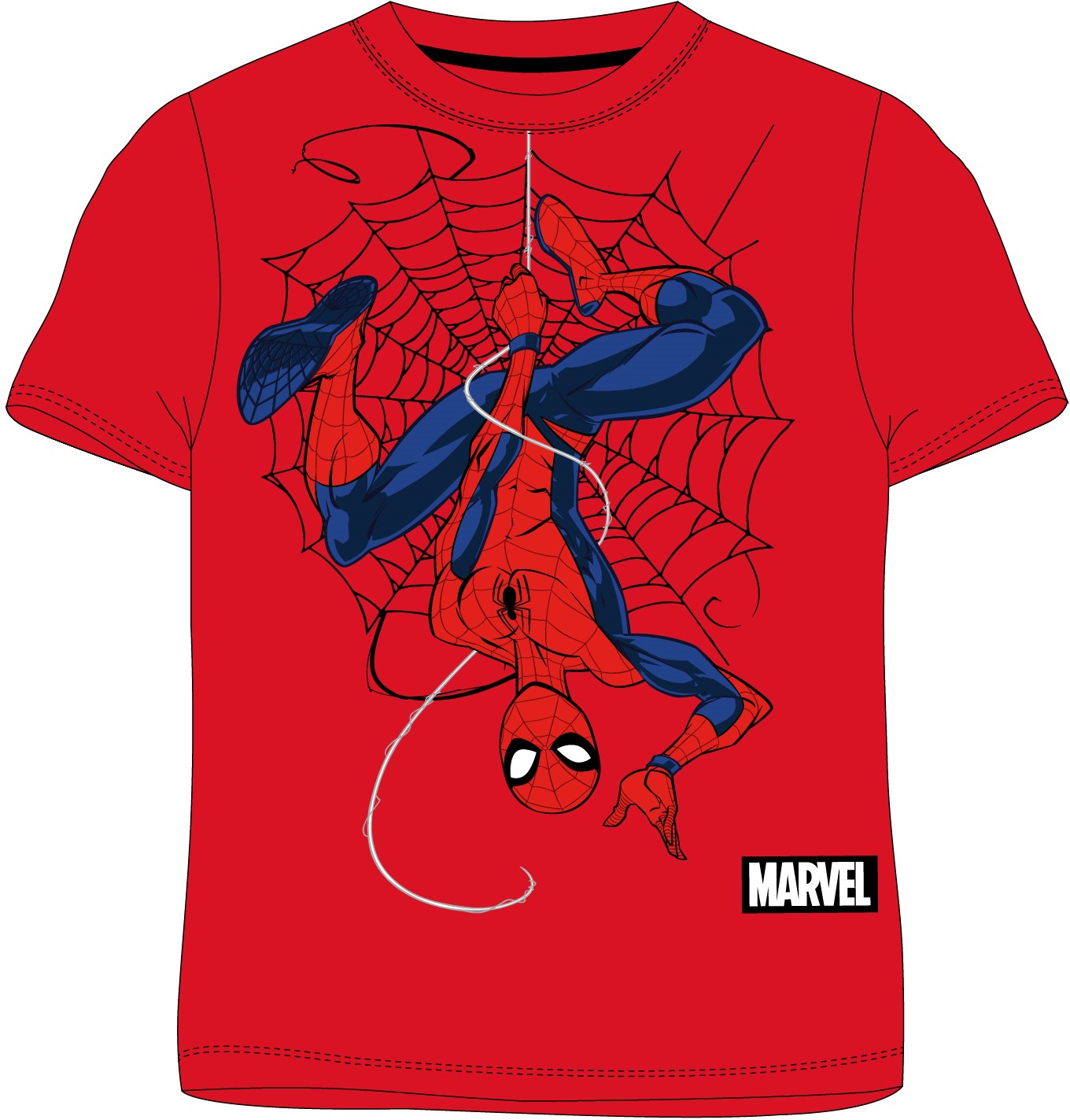 Tričko Spiderman červené Veľkosť: 104