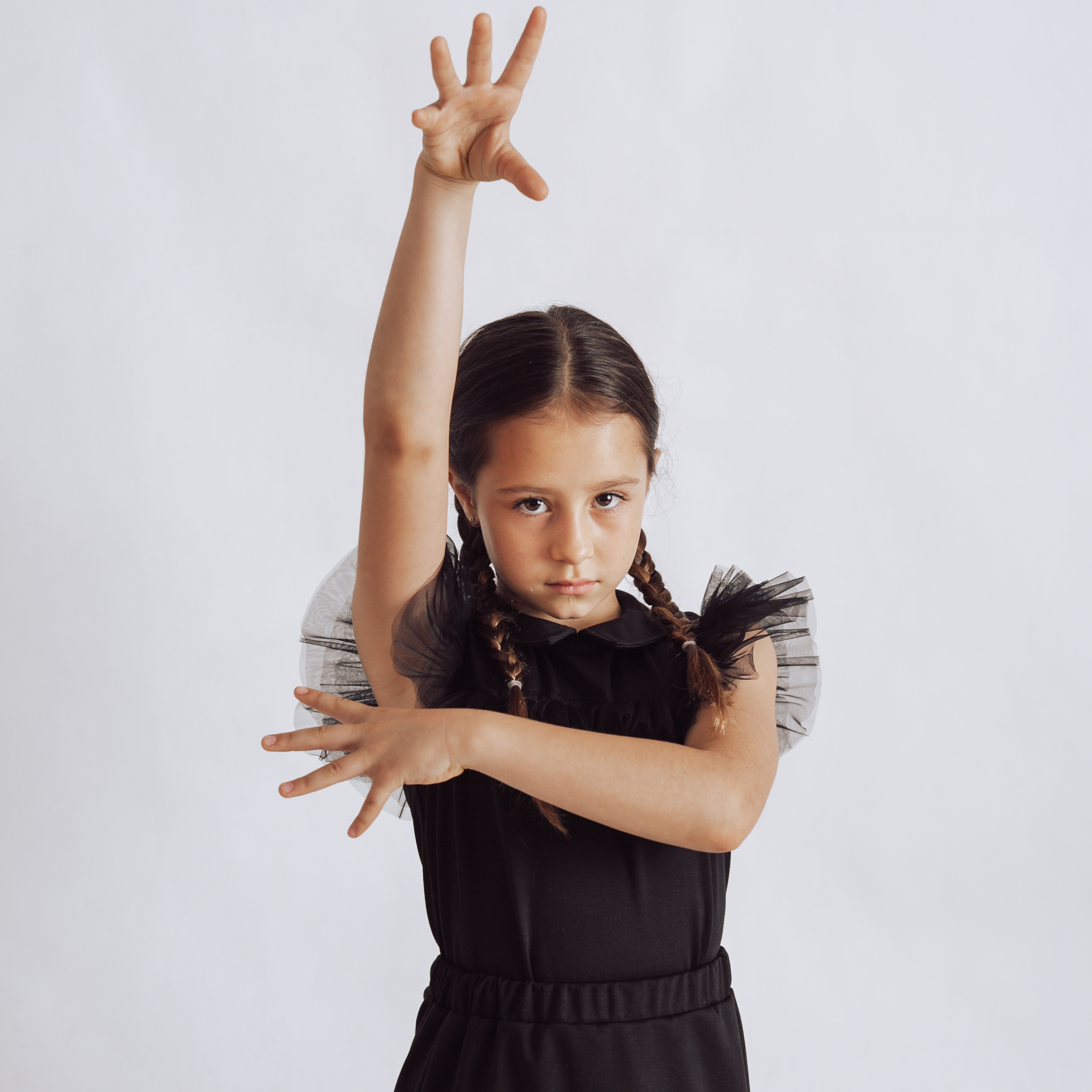 Kolekcia Black by KidsMall Top Black Veľkosť: 128