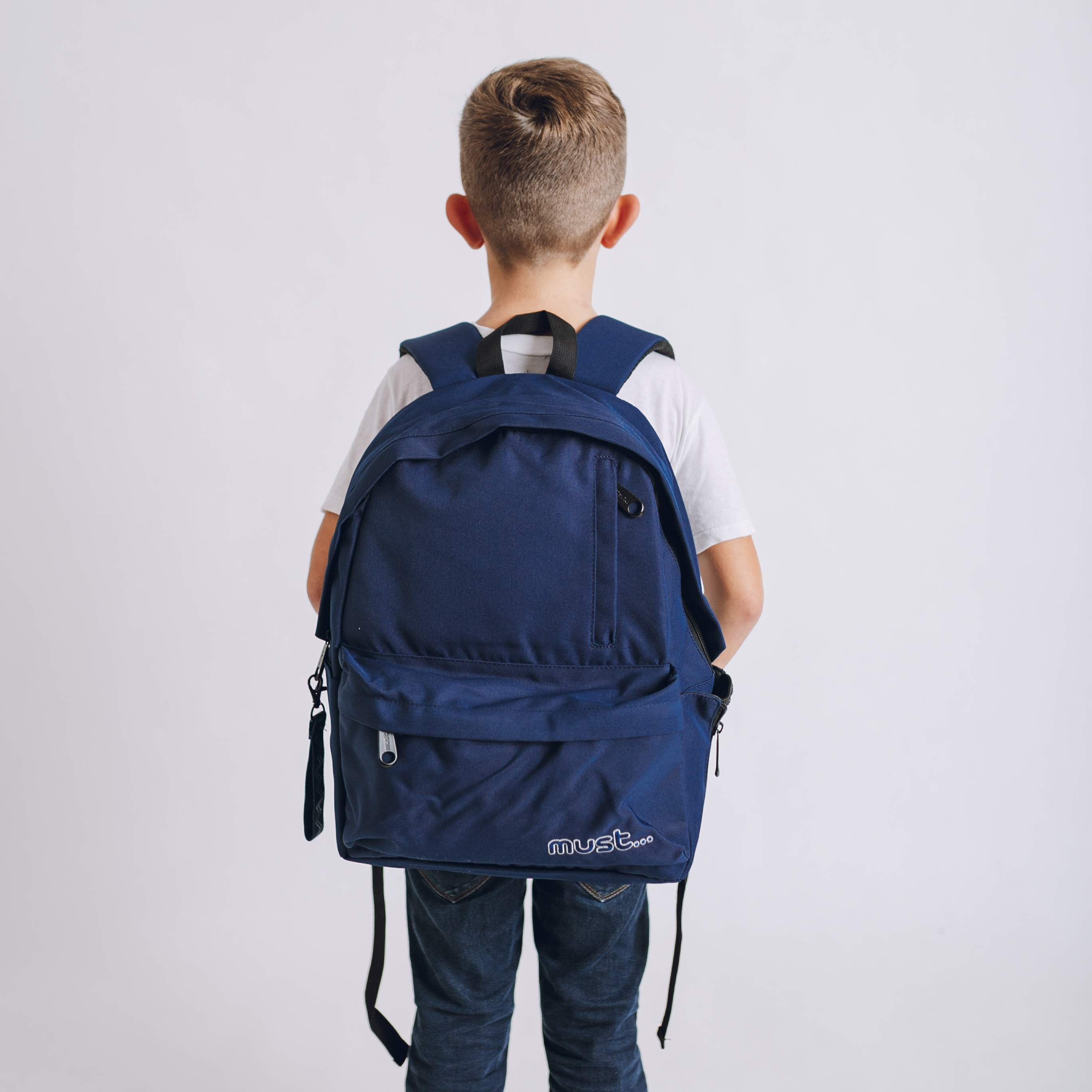 Monochrome EKO Ergonomický eko batoh z recyklovaných materiálov NAVY 22l
