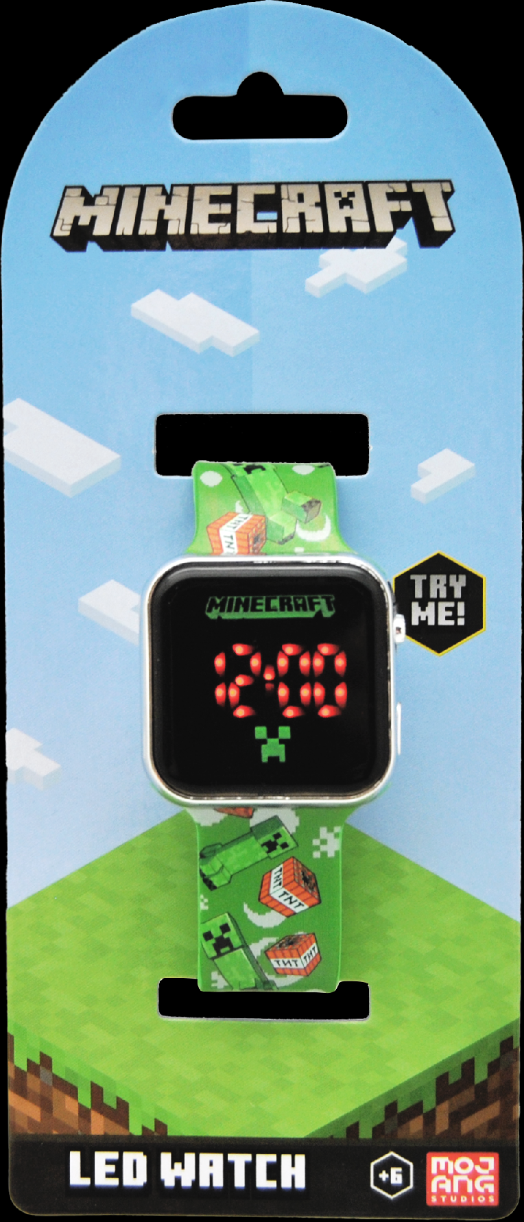 LED hodinky Minecraft II