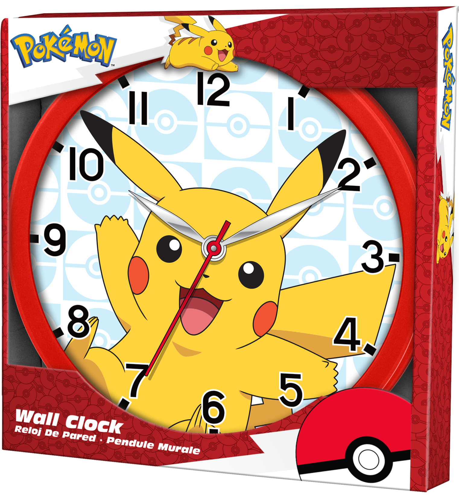 Nástenné hodiny Pokémon
