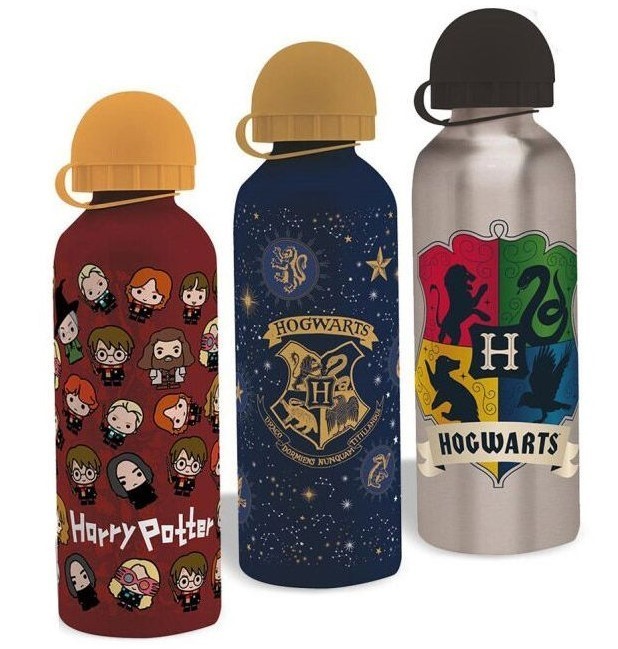 Hliníková fľaša na vodu Harry Potter Silver