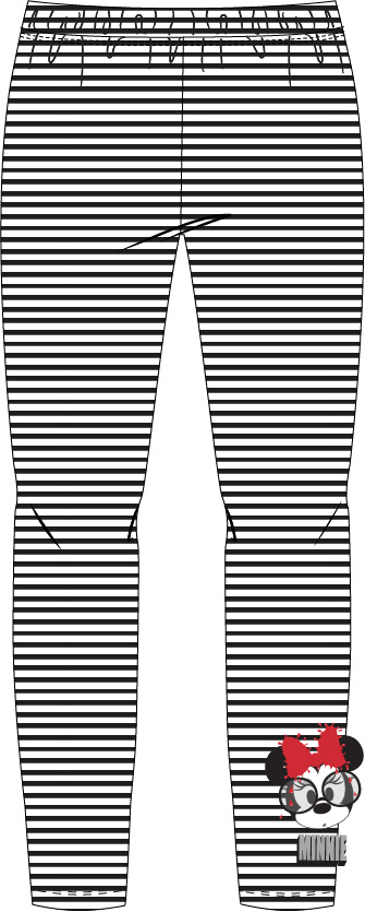 Legíny Minnie Mouse Stripes Veľkosť: 116