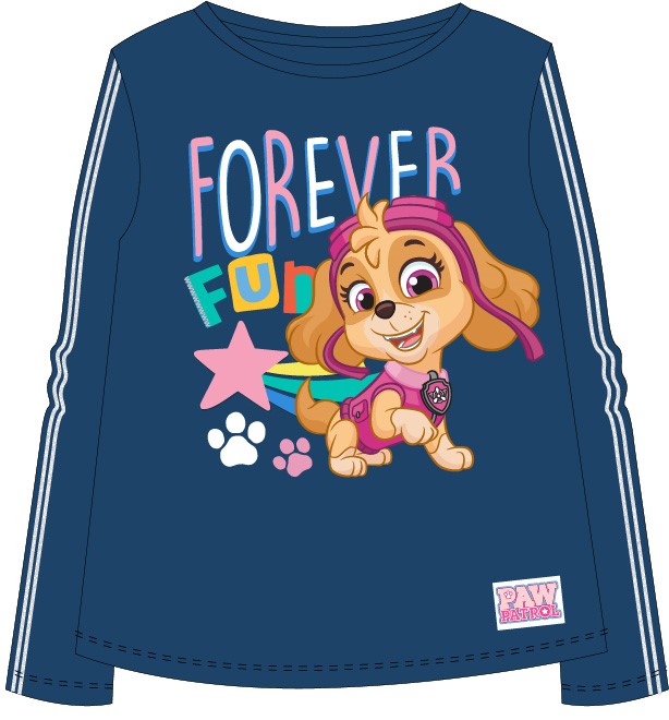 Tričko Paw Patrol Forever Fun modré Veľkosť: 128