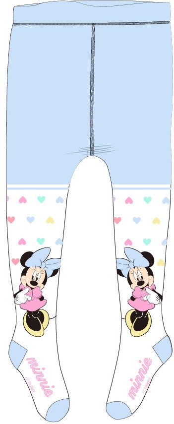 Minnie Mouse Detské pančuchy Minnie modré Veľkosť: 128/134
