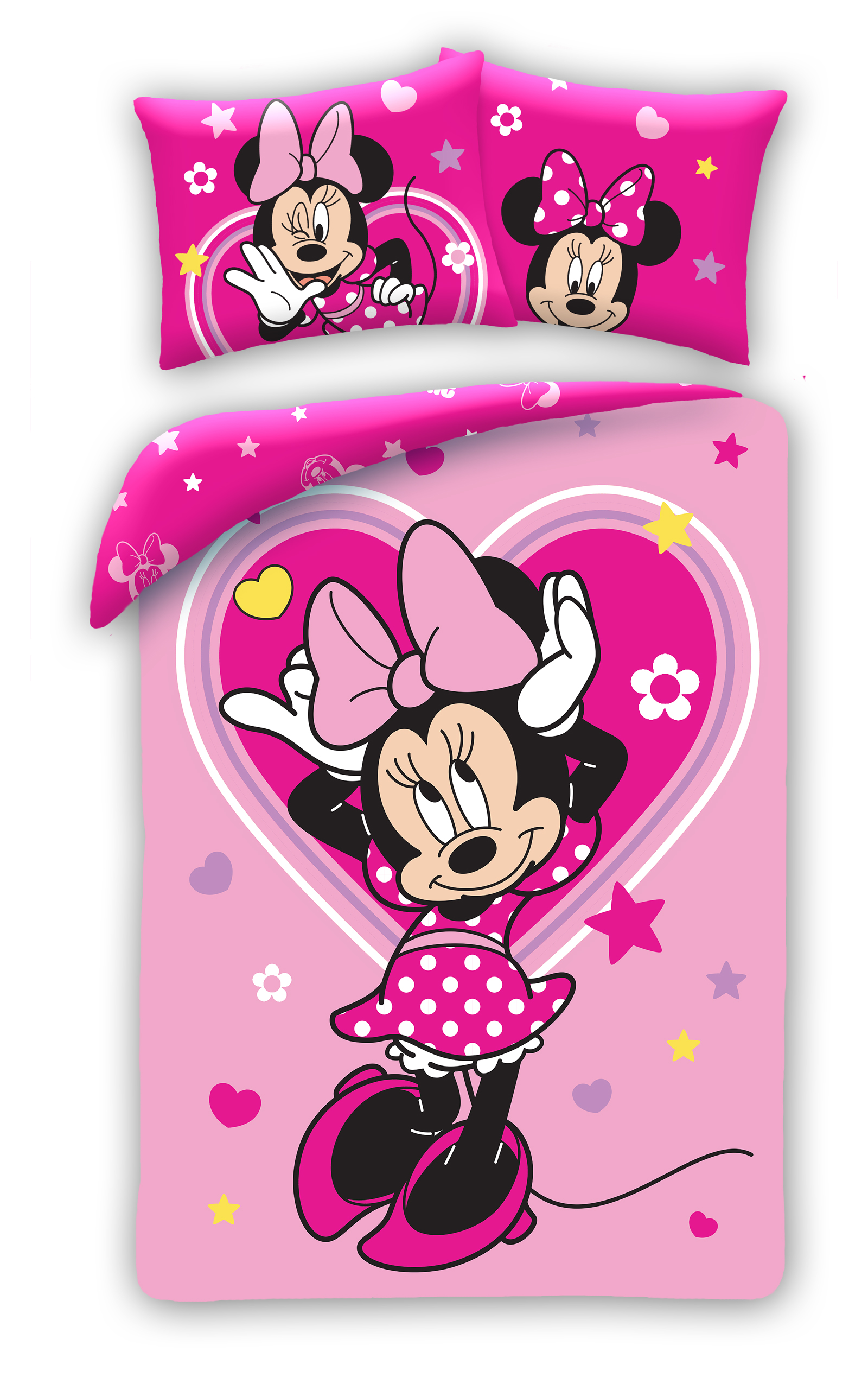 Bavlnené posteľné obliečky Minnie Mouse