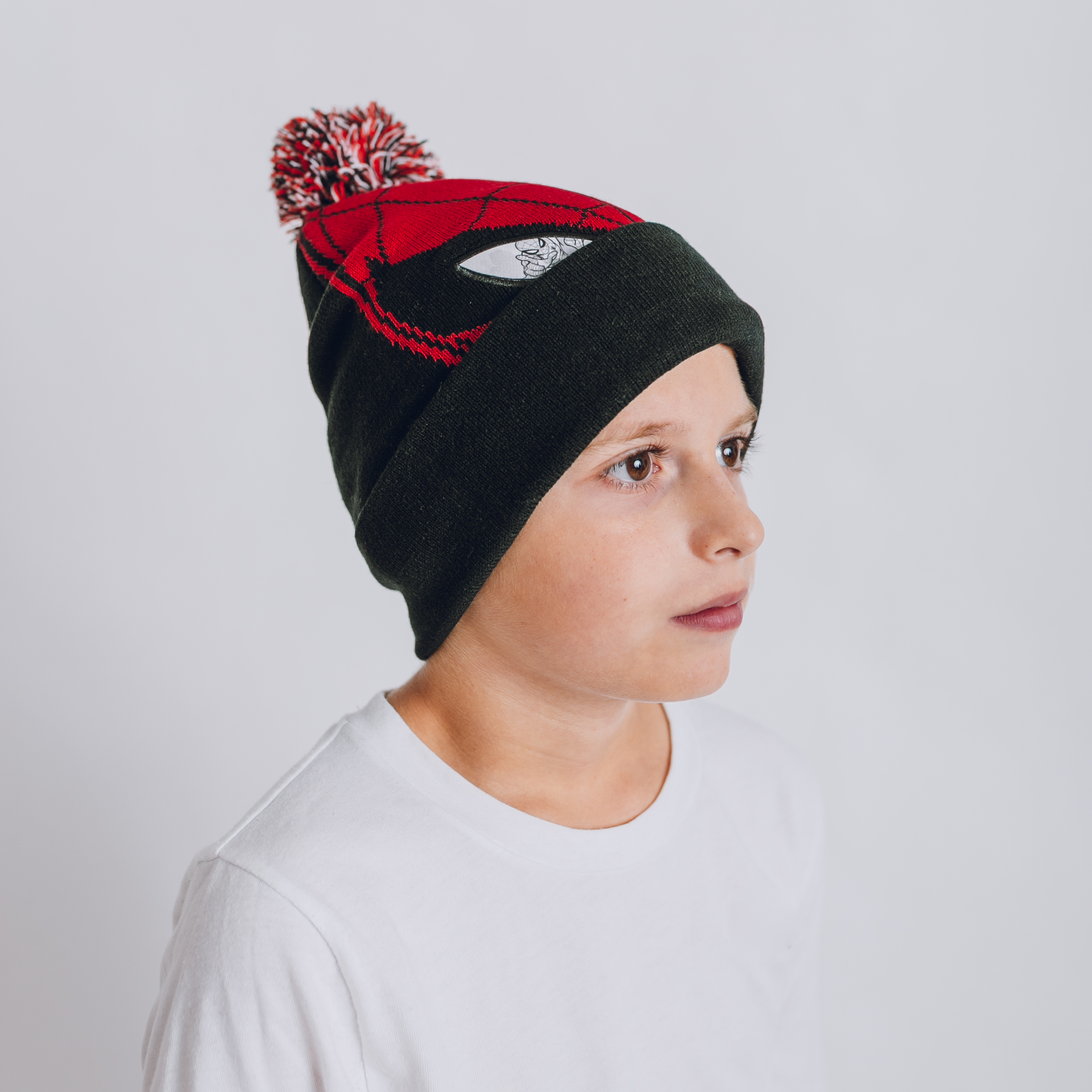 Zimná čiapka Spiderman Black Obvod: 54cm