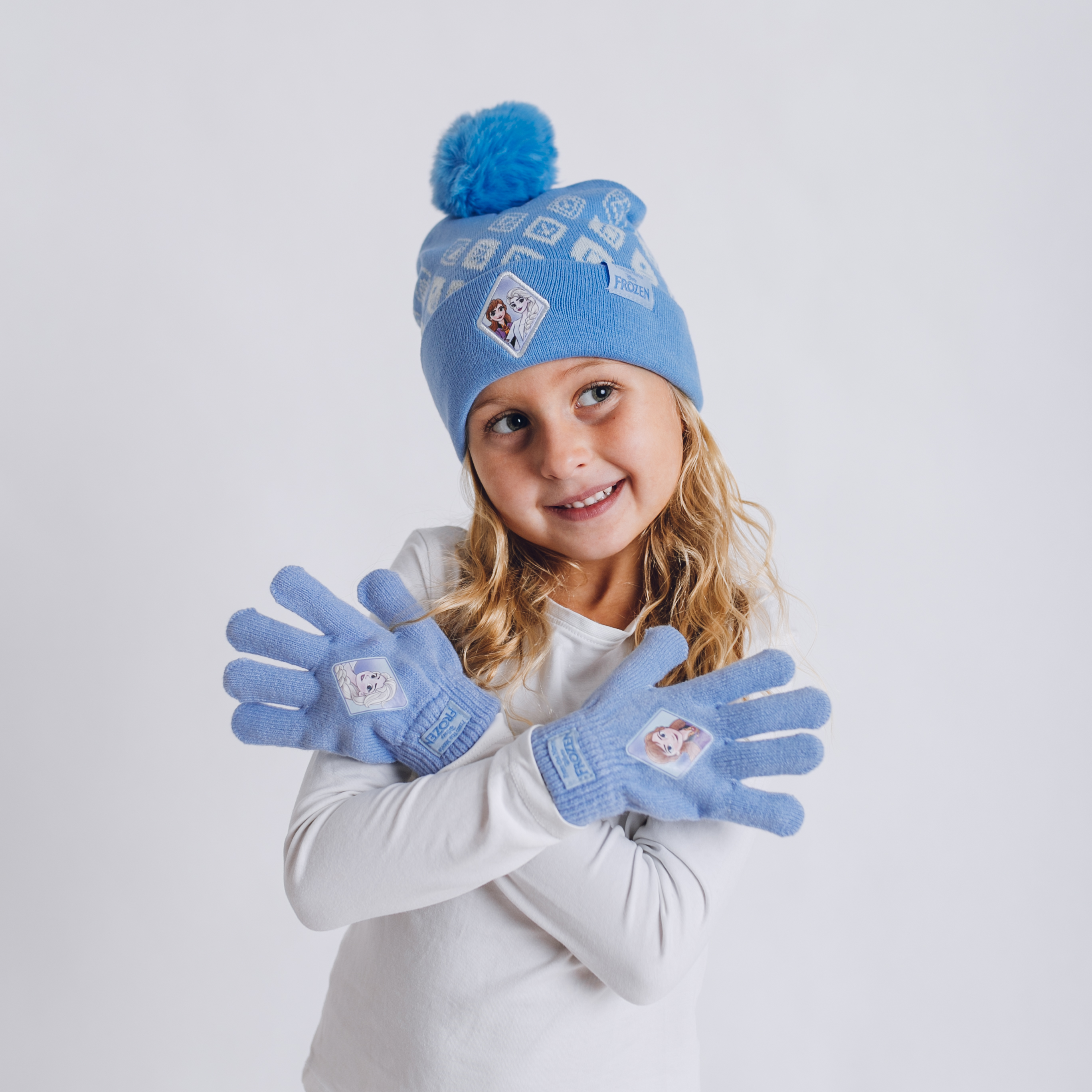 Frozen set čiapka veľ. 52 + rukavice