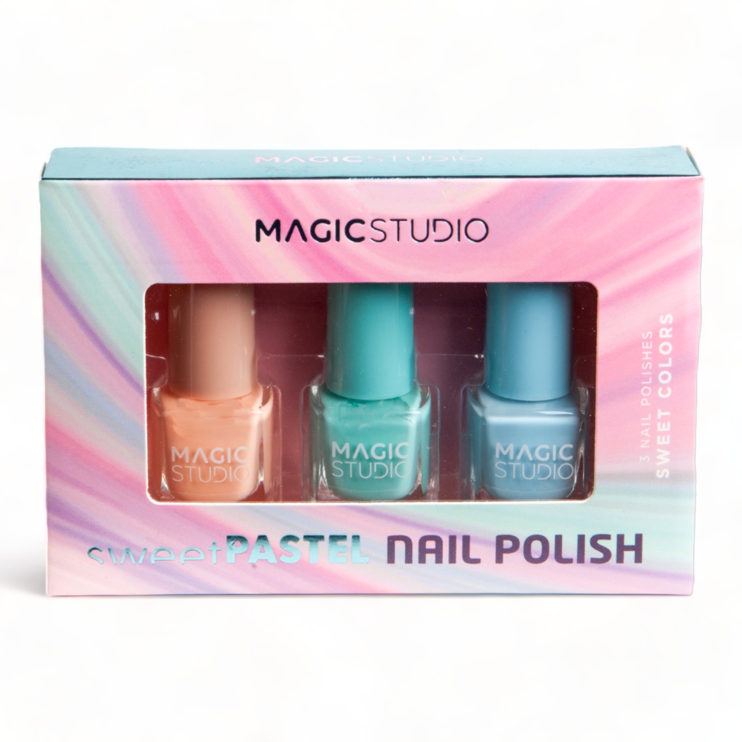 Magic Studio darčekový set 3 lakov na nechty Sweet Pastel