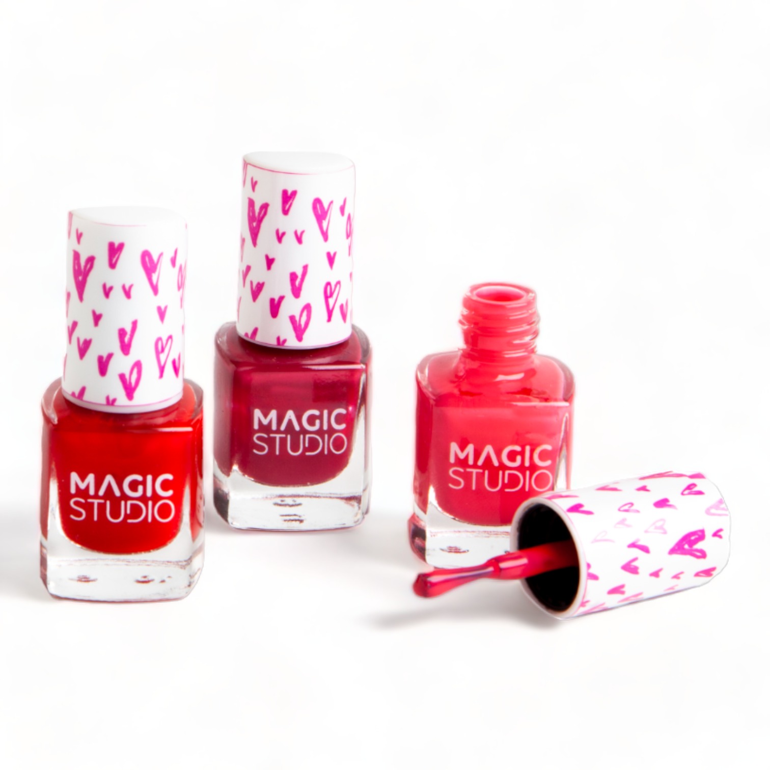 Magic Studio darčekový set 3 lakov na nechty Love Vibes