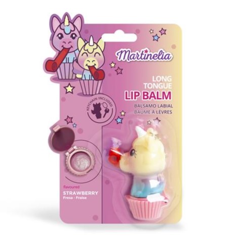 Martinelia Unicorn balzam na pery s jazykom Vôňa: Čučoriedka
