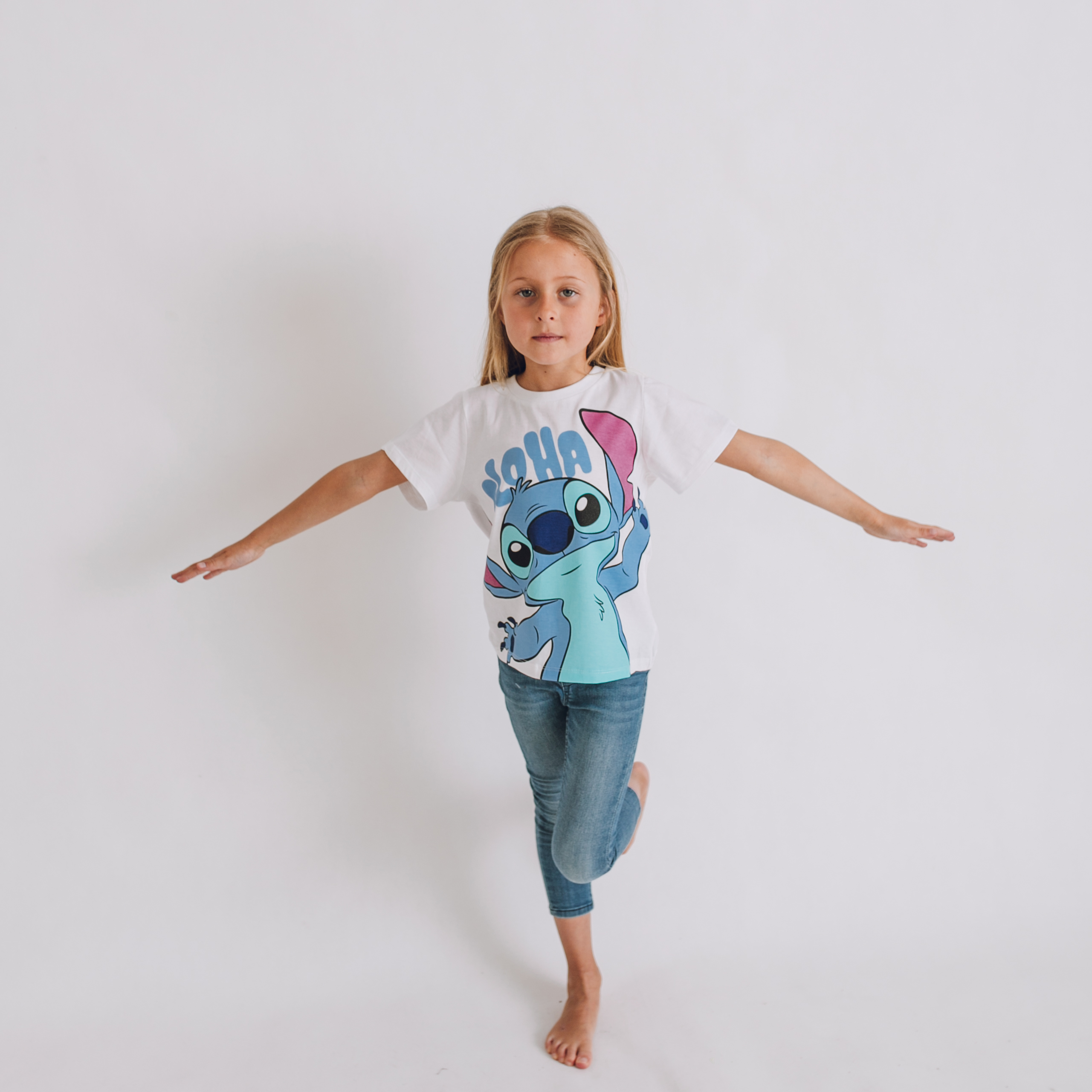 Lilo a Stitch Tričko Lilo & Stitch Aloha Veľkosť: 116
