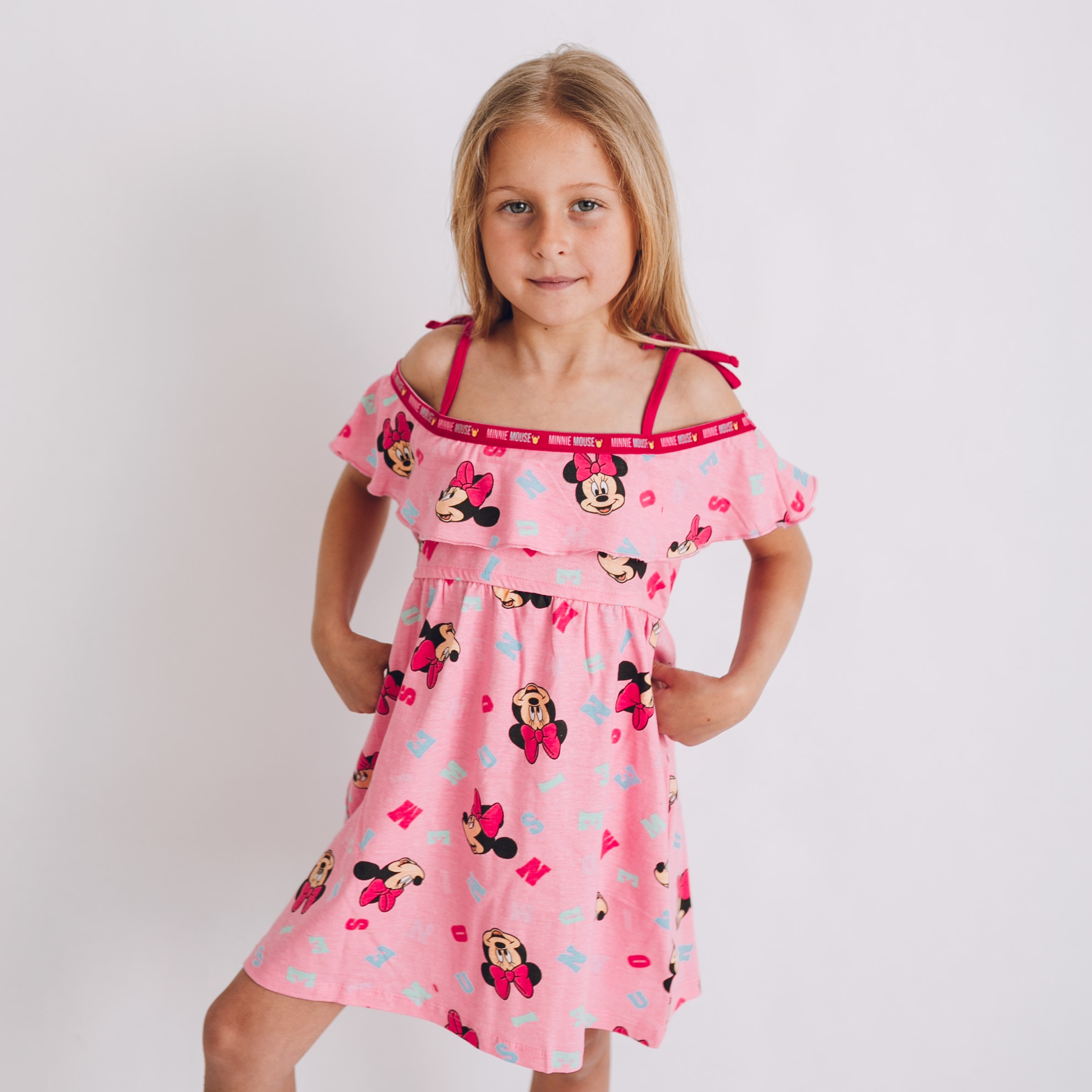 Minnie Mouse Šaty Minnie Summer Pink Veľkosť: 104