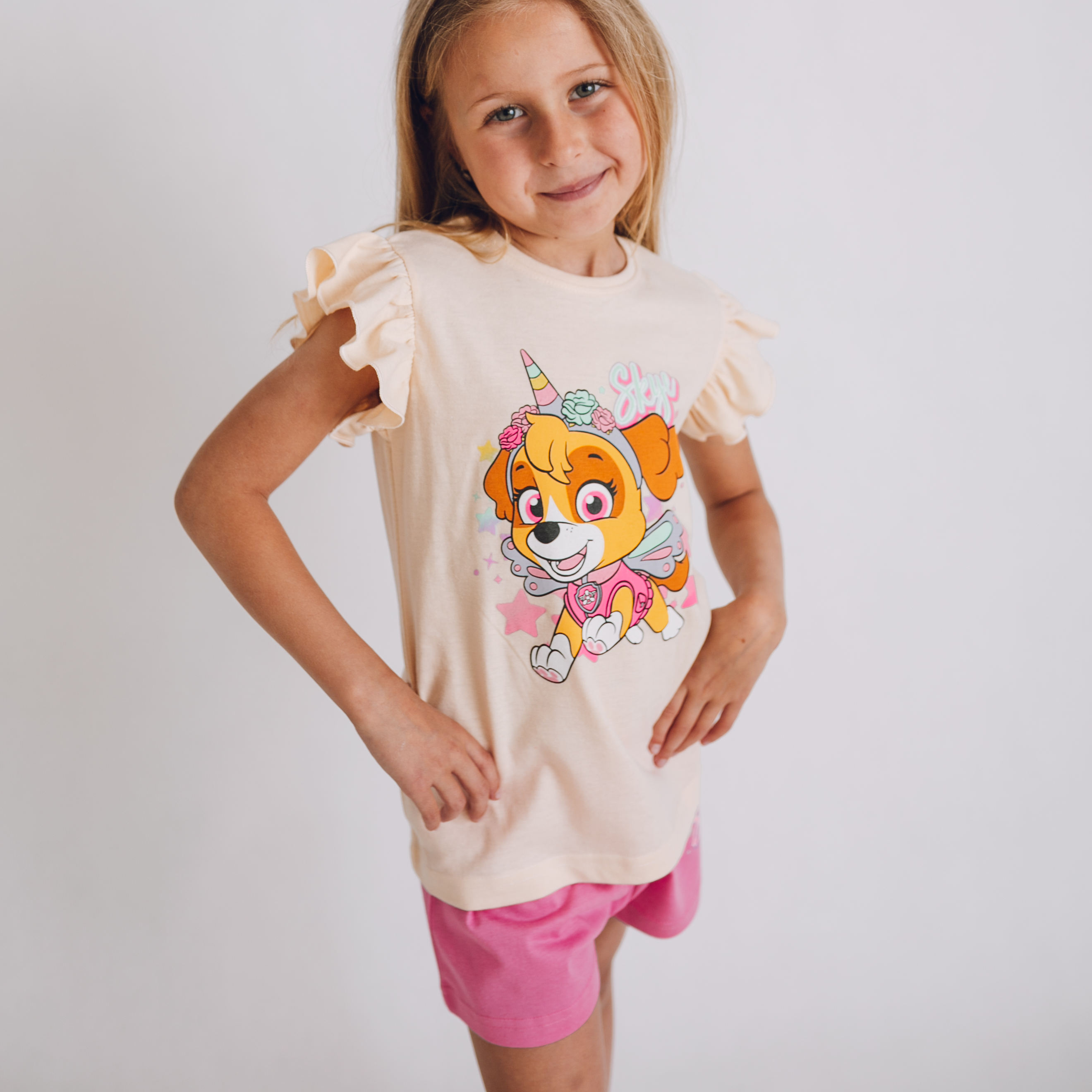 Pyžamo Paw Patrol Skye Unicorn Cream Veľkosť: 122