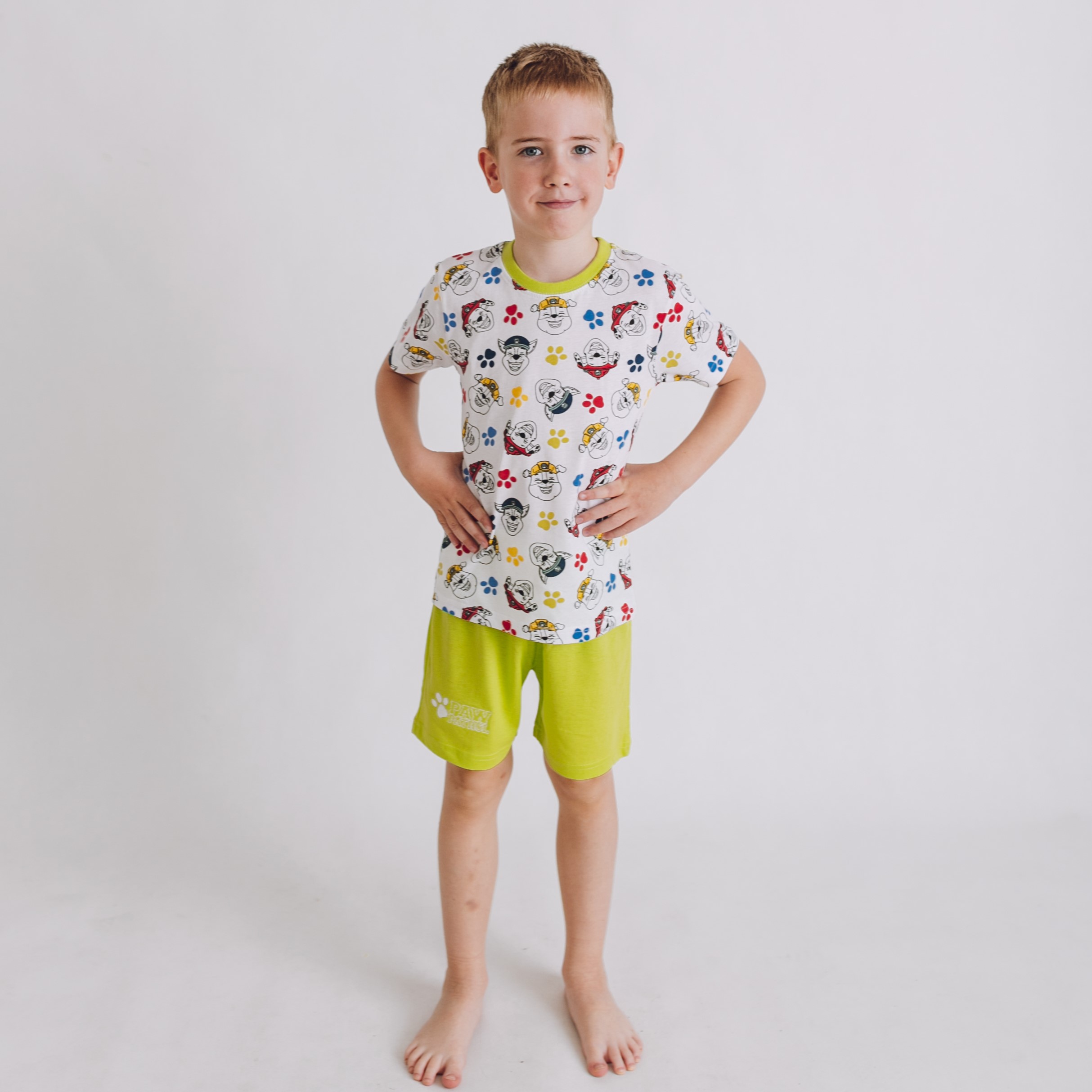 Detské pyžamo Paw Patrol Lime Veľkosť: 98
