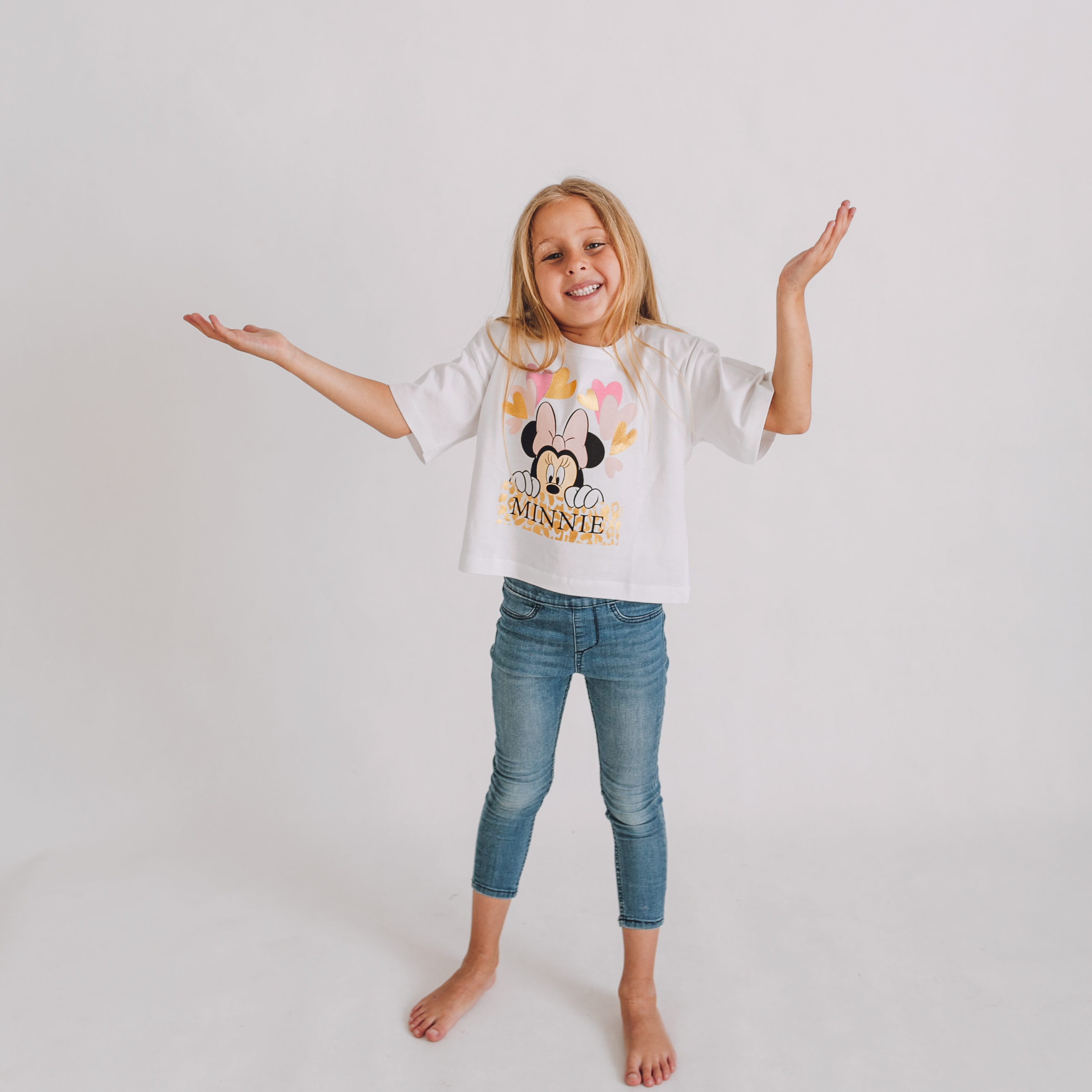 Tričko Minnie Mouse White Veľkosť: 134