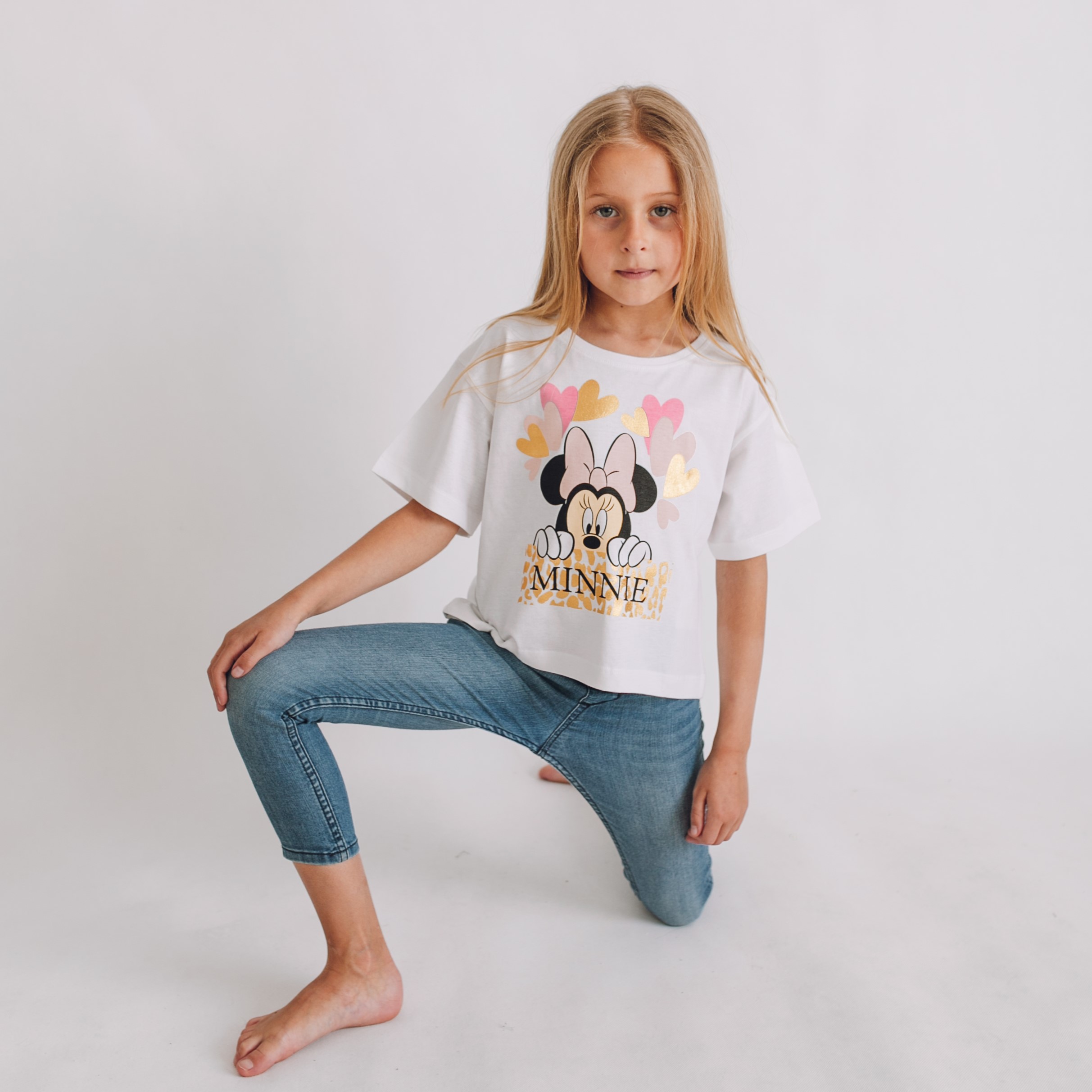 Tričko Minnie Mouse White Veľkosť: 134