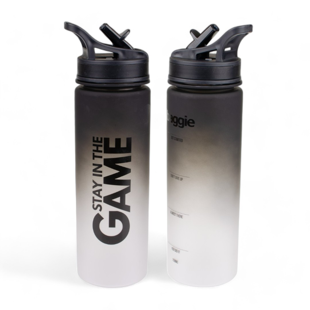 Tritanová fľaša na vodu Baggie 750 ml, Stay in the game, Matte Gradient