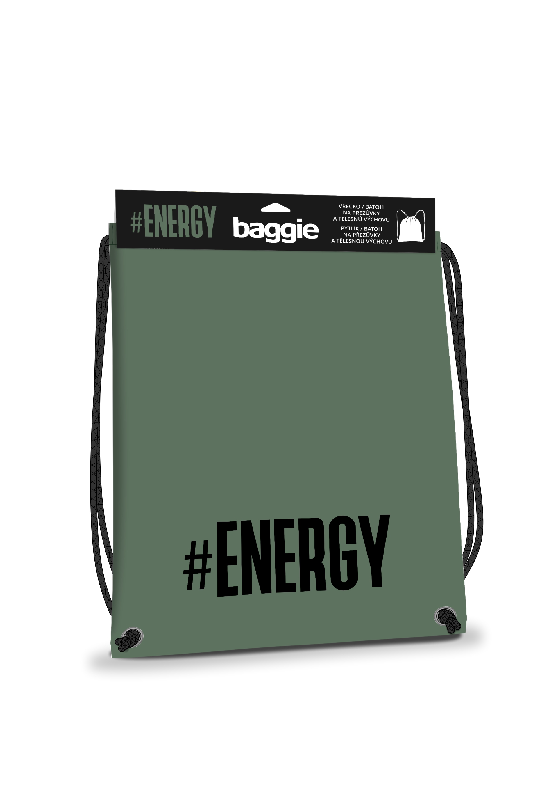 Baggie batoh na šnúrky, #ENERGY