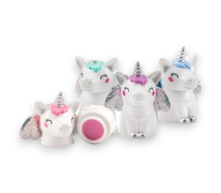 Martinelia Balzam na pery Lietajúci Unicorn, 4 vône Vôňa: Kokos