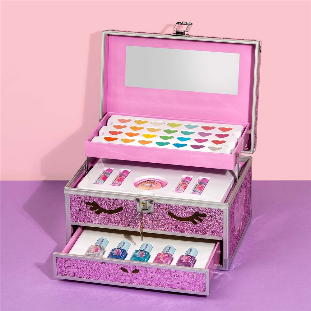 Martinelia Kozmetický kufrík Big Unicorn Glitter