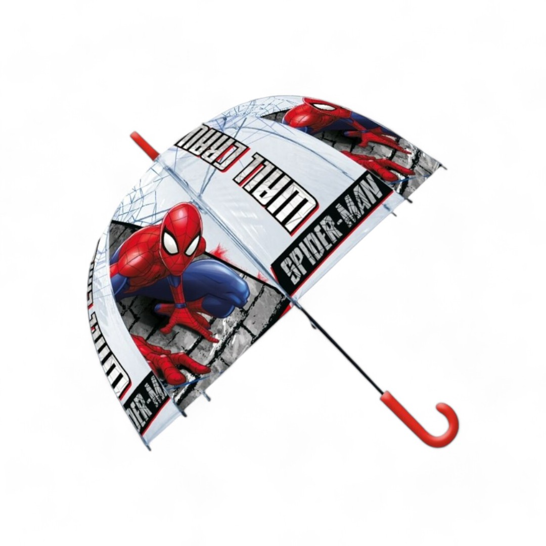 Detský manuálny dáždnik Spiderman Wall