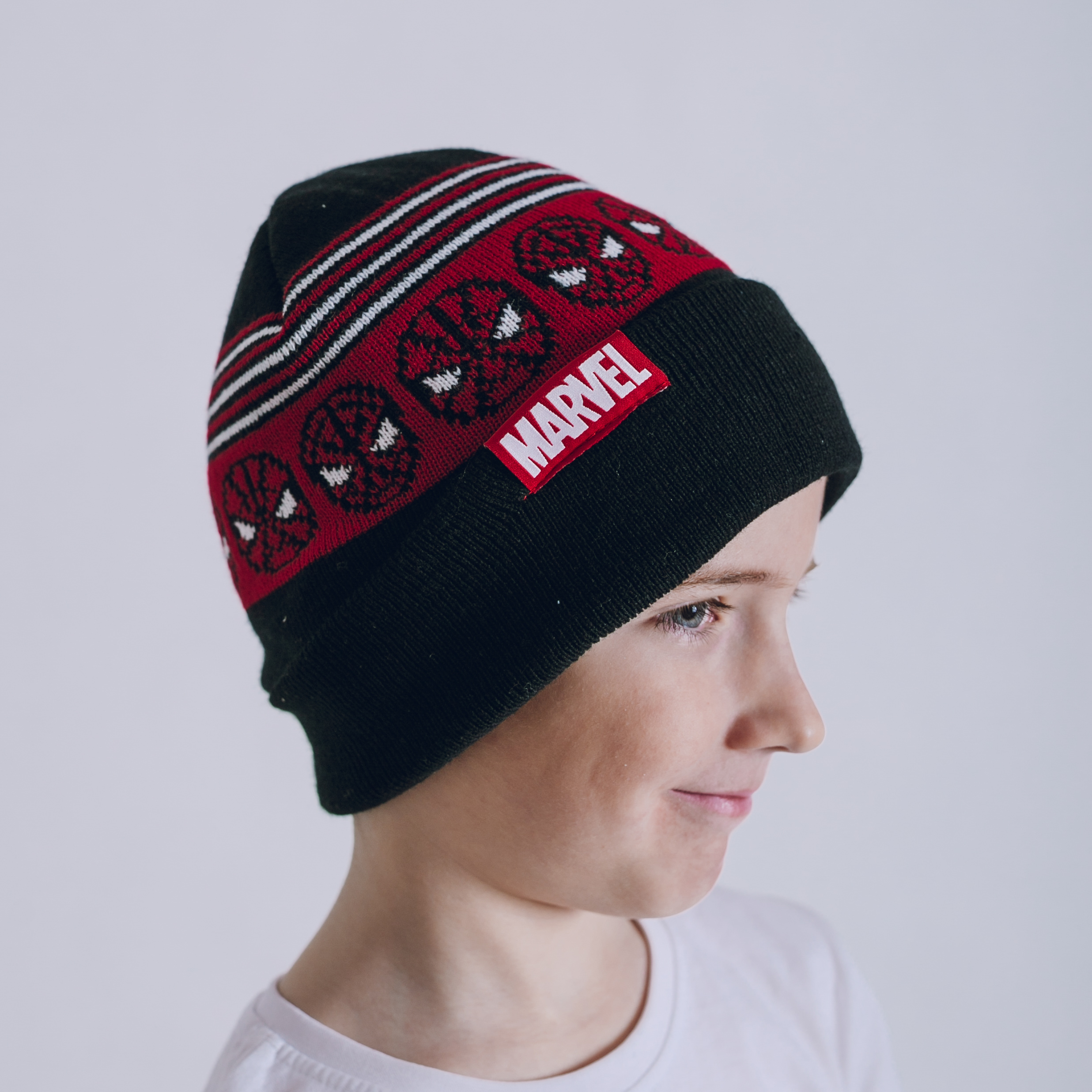 Zimná čiapka Spiderman Marvel Obvod: 52cm
