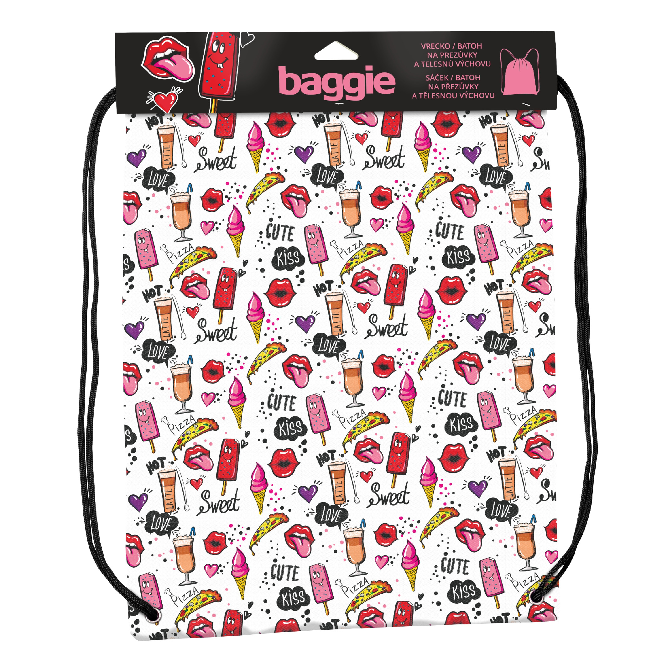 Baggie batoh na šnúrky, Food