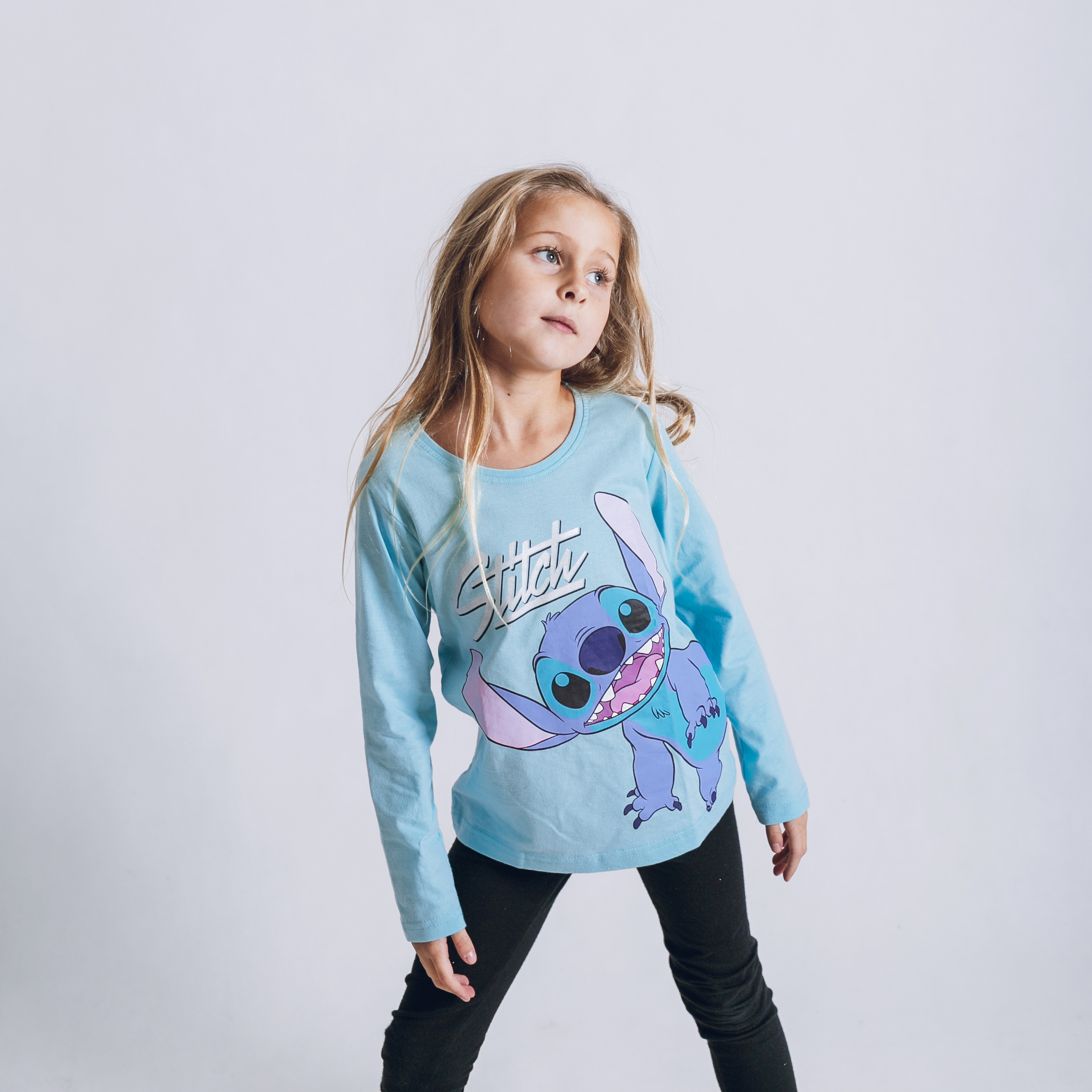 Lilo a Stitch Tričko Stitch modré Veľkosť: 98