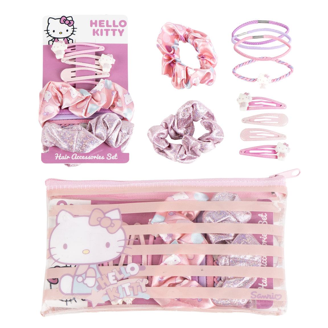 Set vlasových doplnkov Hello Kitty
