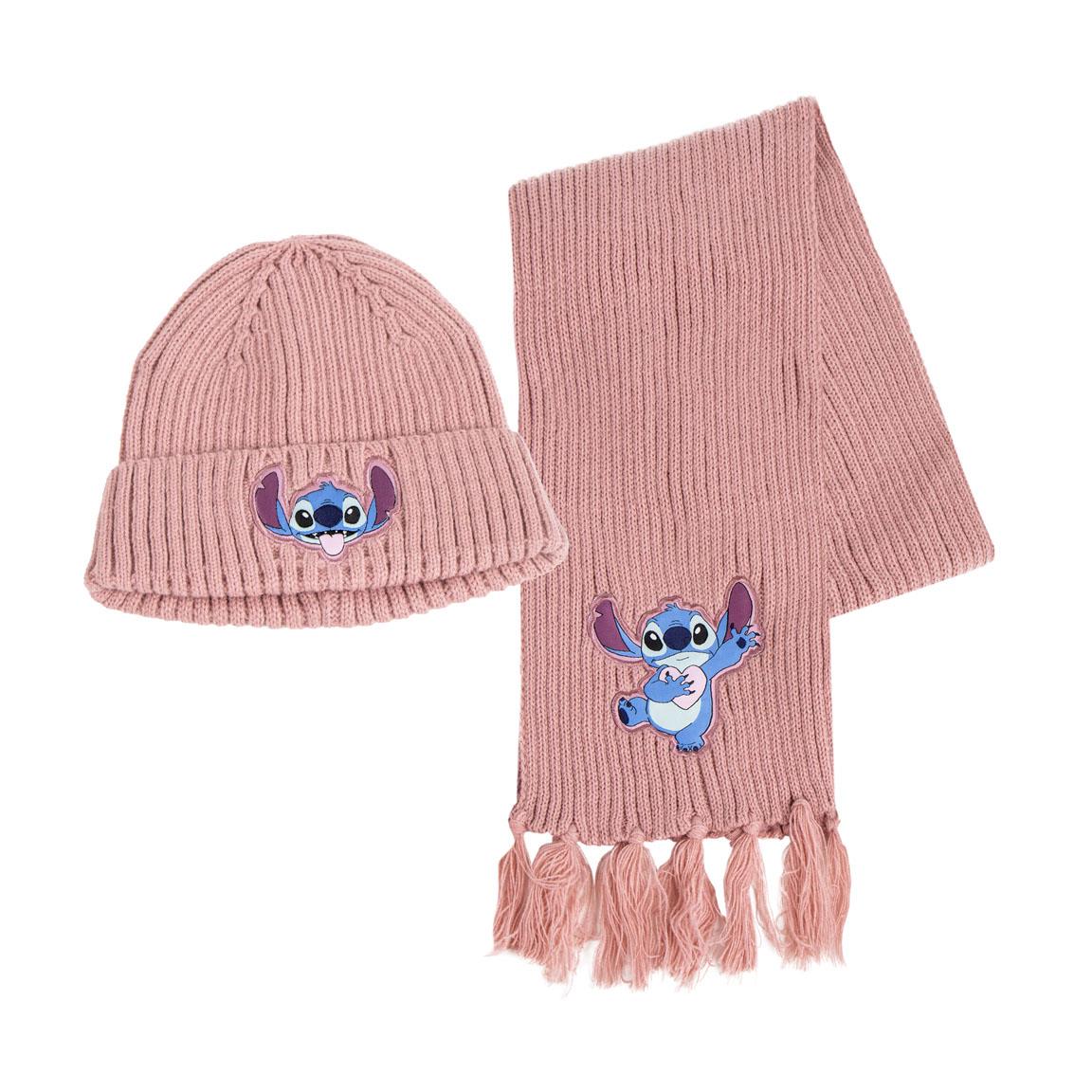 Lilo a Stitch Set Lilo & Stitch, šál + čiapka