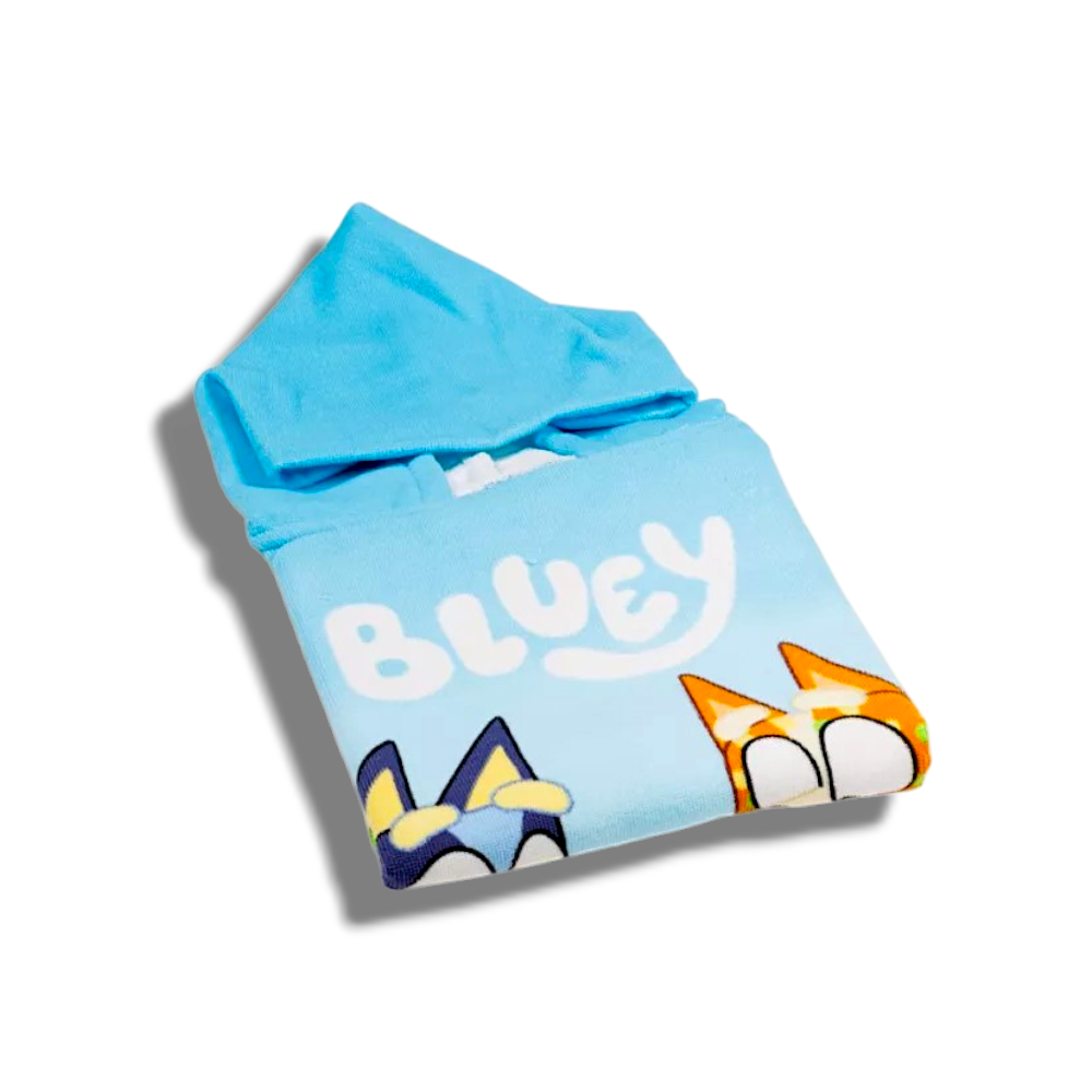 Rýchloschnúce pončo Bluey