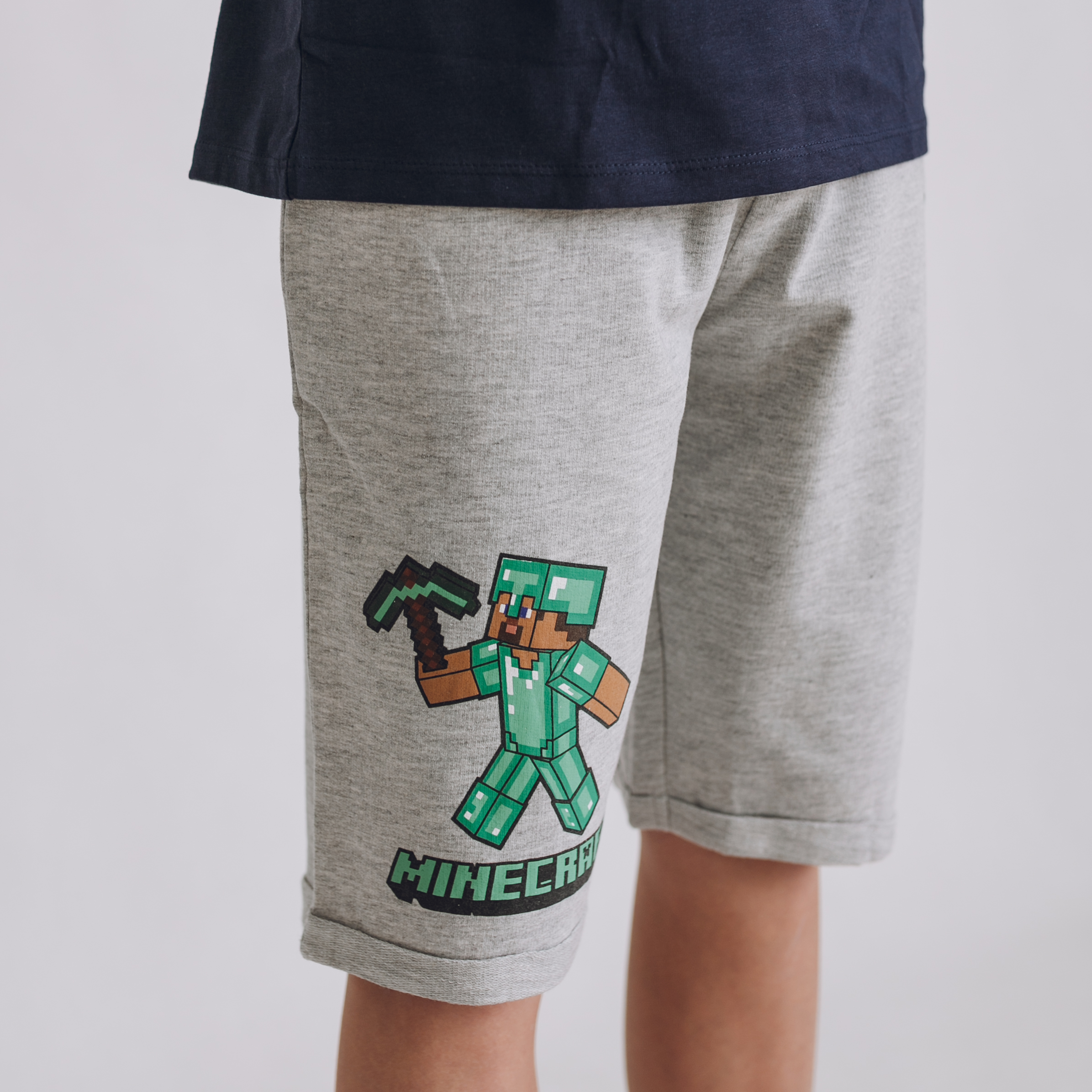 Šortky Minecraft Grey Veľkosť: 152
