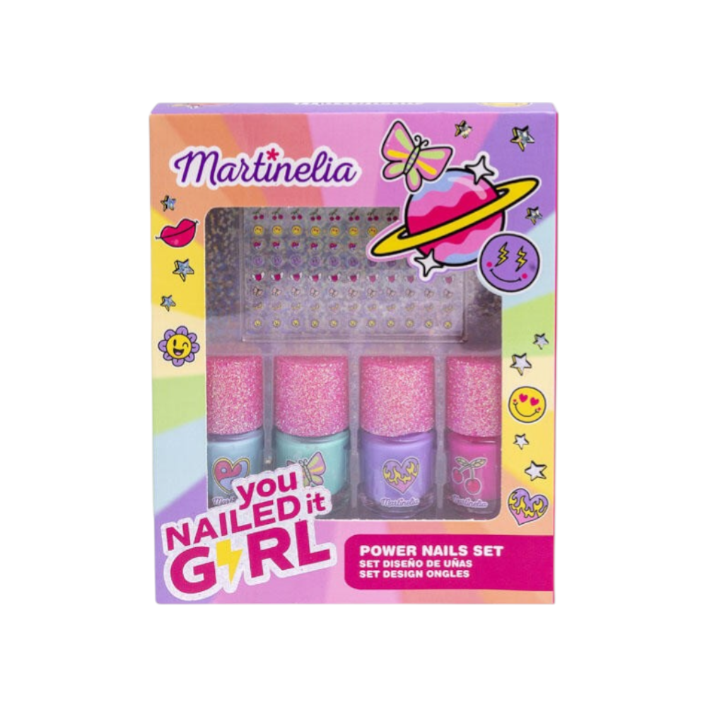 Martinelia Set na nechty Super Girl Power