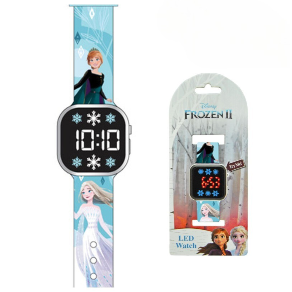 LED hodinky Frozen Anna a Elsa