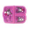 multi compartment sandwich box kuromi