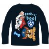 Tričko Paw Patrol Peek-a-boo! tmavomodré