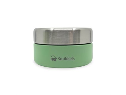 Nerezový snackbox Smikkels 280 ml - zelený